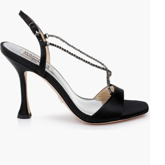 Badgley mischka Neville jeweled strap heels - Picture 2 of 6